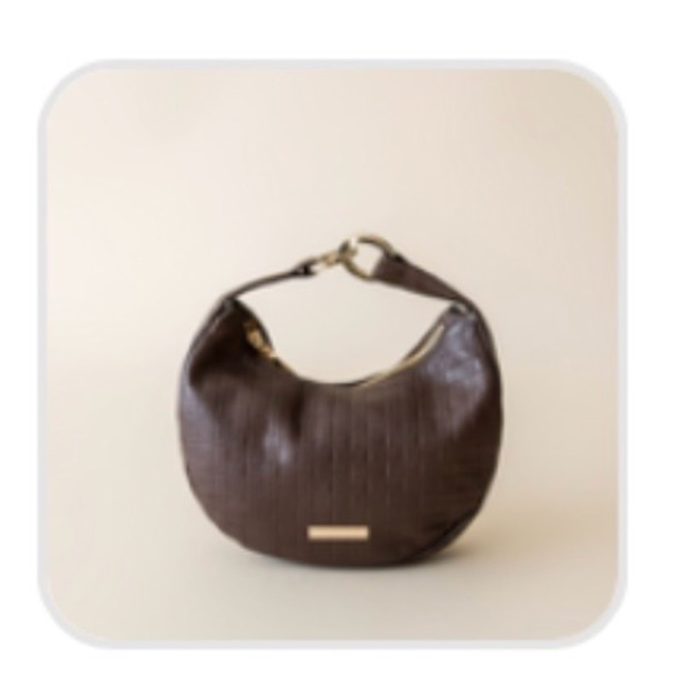 J.Lowery SIMKINS espresso woven bag NWOT